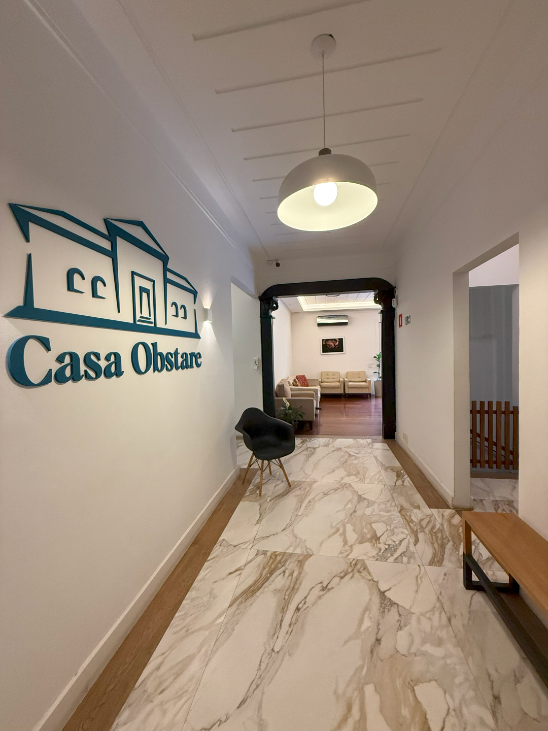 Entrada da Casa Obstare