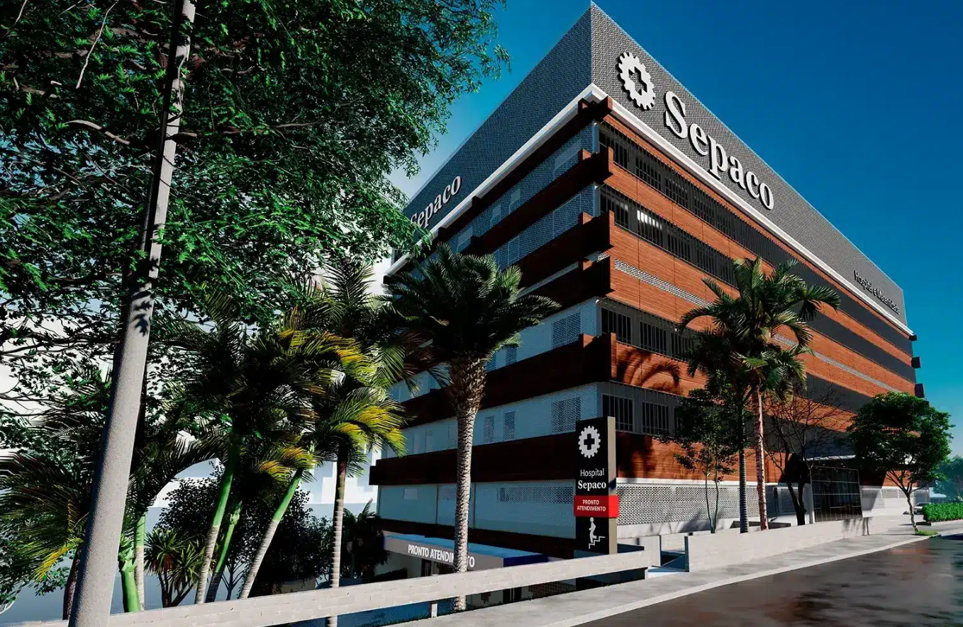 Fachada do Hospital Sepaco